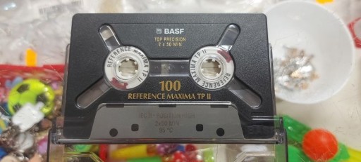 Zdjęcie oferty: kaseta magnetofonowa Basf Maxima TPII 100