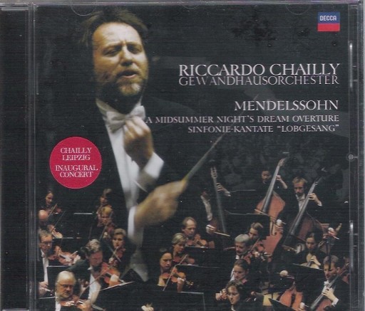 Zdjęcie oferty: MENDELSSOHN Sinfonie-Kantate Lobgesang CHAILLY