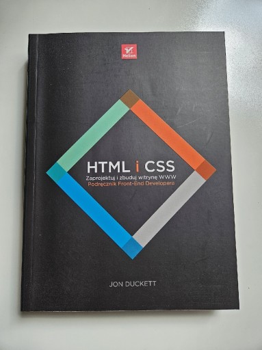 Zdjęcie oferty: HTML I CSS Zaprojektuj i zbuduj witrynę WWW