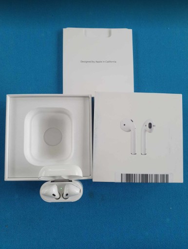 Zdjęcie oferty: Słuchawki bezprzewodowe douszne Apple Air Pods 2