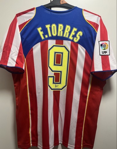 Zdjęcie oferty: Koszulka Retro Vintage Fernando Torres 9 – Atlético Madrid „Spiderman”