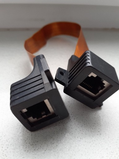 Zdjęcie oferty: Flexi kabel - złącze RJ-45 do RJ-45 internetowej