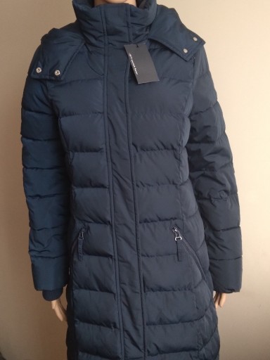 Zdjęcie oferty: Płaszcz zimowy damski Tommy Hilfiger XS granatowy
