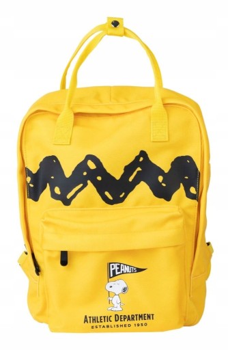 Zdjęcie oferty: PLEACK SZKOLNY SNOOPY PEANUTS - KOLOR ŻÓŁTY NOWY - BIO BAG