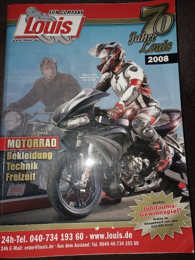 Zdjęcie oferty: gruby katalog motocyklowy Luis 2008