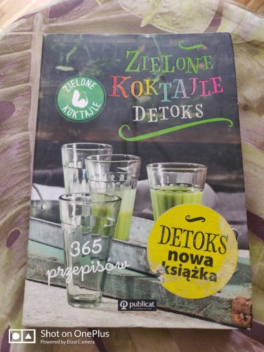 Zdjęcie oferty: Zielone koktajle detoks książka 