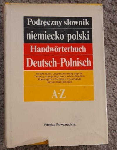 Zdjęcie oferty: Słowink niemiecko- polski deutsch polnisch szkoła