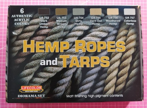 Zdjęcie oferty: LifeColor CS28 Hemp Ropes and Tarps