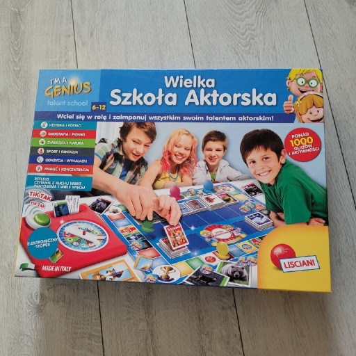 Zdjęcie oferty: Wielka szkoła aktorska gra rodzinna 