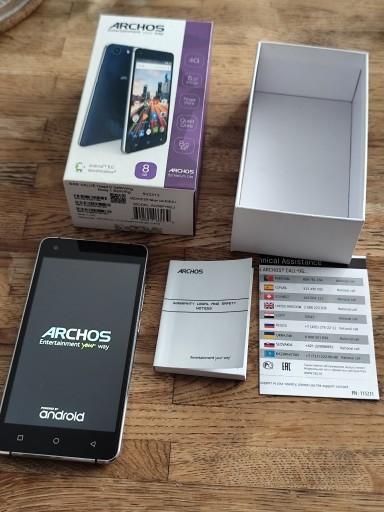 Zdjęcie oferty: Archos 50F Helium Lite 4G LTE DUAL 8GB IPS 5.0" Android 6.0.1