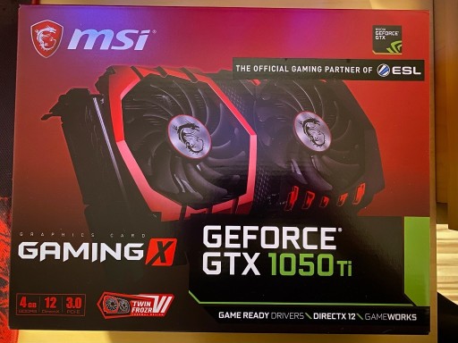 Zdjęcie oferty: GeForce GTX1050Ti MSI Gaming