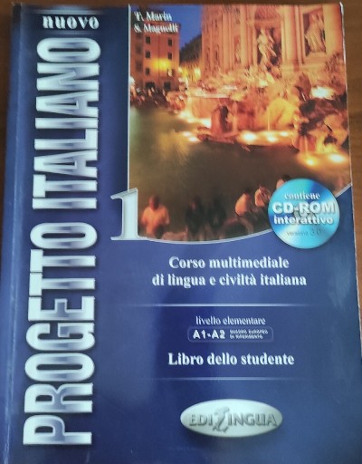 Zdjęcie oferty: Multimedialny kurs języka włoskiego podręcznik 