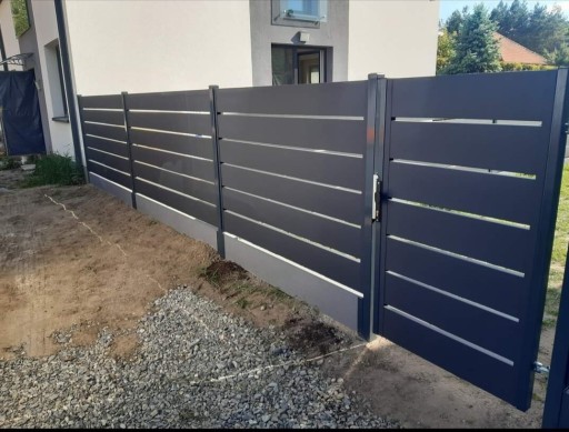 Zdjęcie oferty: Przęsło ogrodzeniowe, panele metalowe, ogrodzenia