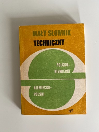 Zdjęcie oferty: Mały słownik techniczny polsko-niemiecki 