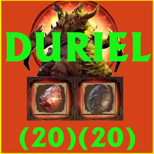 Zdjęcie oferty: Diablo 4 Sezon 4 Duriel Uber Shard Egg 20x