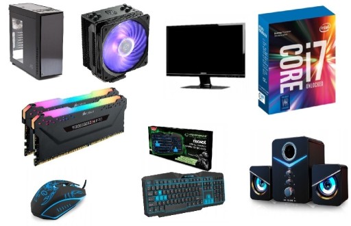 Zdjęcie oferty: Komputer Gamingowy I7 7700 GTX 780 SSD DDR4 LED