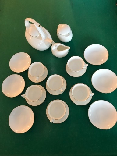 Zdjęcie oferty: Komplet porcelanowy JIESIA Bone China dla 6 osób