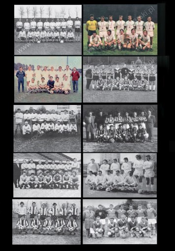 Zdjęcie oferty: 10 pocztówek Piłkarski Klub Kolekcjonera nr 41-50