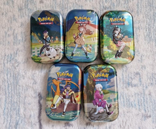 Zdjęcie oferty: Pokemon 5 Crown Zenith mini tins Puste