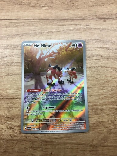 Zdjęcie oferty: Karta Pokemon Mr. Mime oryginalna 179/165