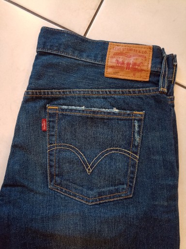 Zdjęcie oferty: Levis 501 W33 W32 L32 spodnie jeansowe męskie