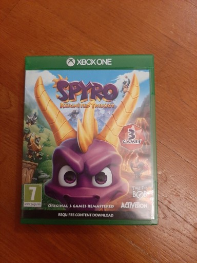 Zdjęcie oferty: Gra Xbox One Spyro Reiginited Trilogy