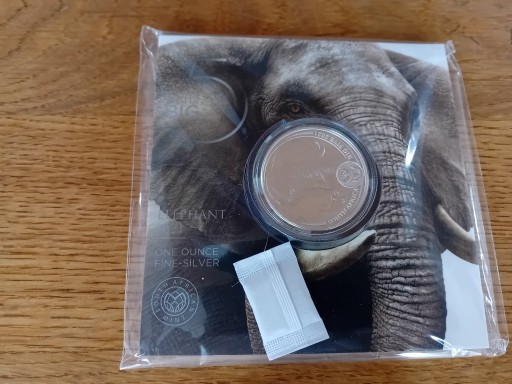 Zdjęcie oferty: BIG FIVE 2 Słoń Elephant srebro 1 oz