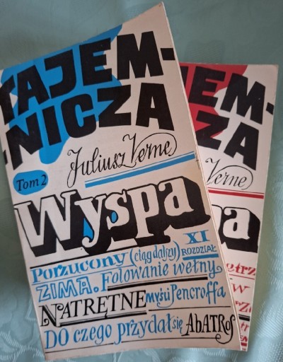 Zdjęcie oferty: Juliusz Verne Tajemnicza wyspa t. 1 i 2 