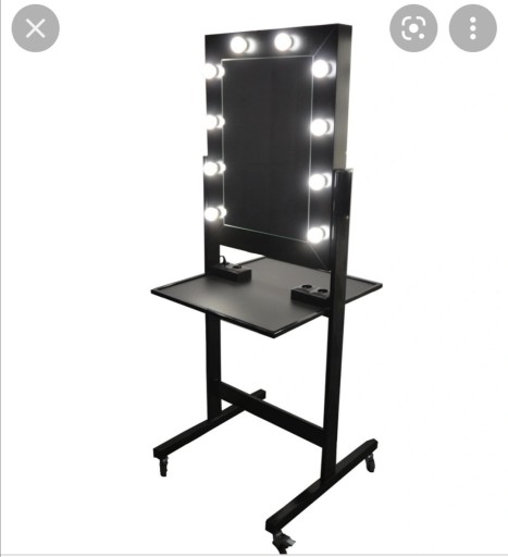 Zdjęcie oferty: Mobilne dwustanowiskowe lustro do makijażu 