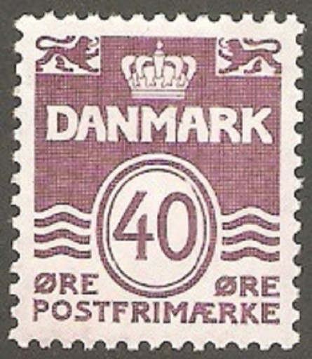 Zdjęcie oferty: Dopłata - znaczek obiegowy 745 Dania