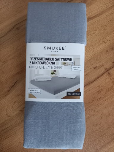 Zdjęcie oferty: PRZEŚCIERADŁO SATYNOWE Z MIKROWŁÓKNA 160X200