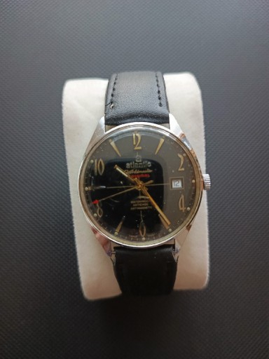 Zdjęcie oferty: Zegarek Mechaniczny Atlantic Worldmaster lata 70 Oryginal z Datownikiem 