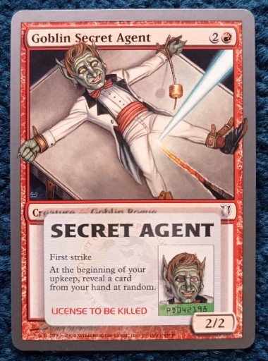 Zdjęcie oferty: Goblin Secret Agent - Unhinged - Near Mint-