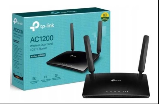 Zdjęcie oferty: nowy Router LTE TP-Link Archer MR400 AC1200 karta