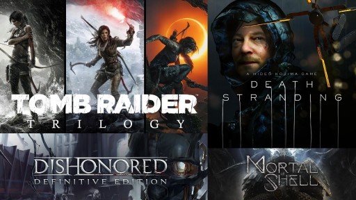 Zdjęcie oferty: Tomb Raider Trilogy + Death Stranding + 2 Gry (PC)