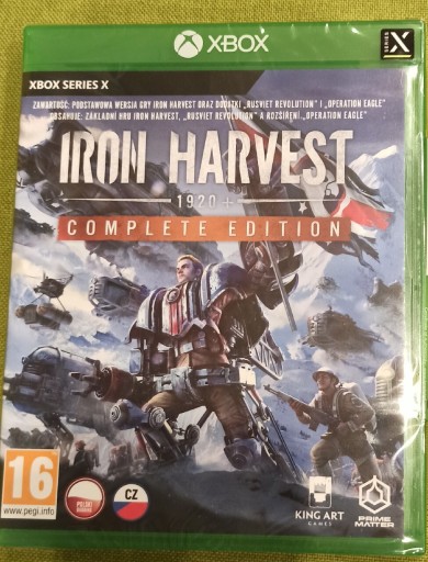 Zdjęcie oferty: Iron Harvest - Xbox Series X Folia