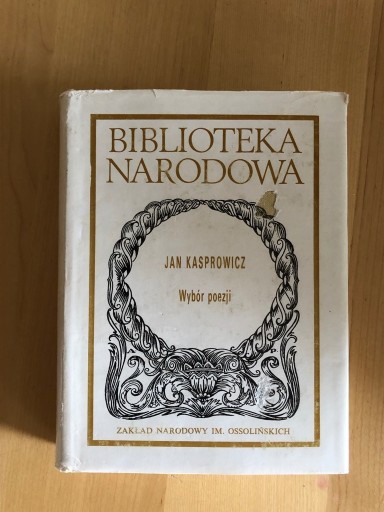 Zdjęcie oferty: Jan Kasprowicz - WYBÓR POEZJI