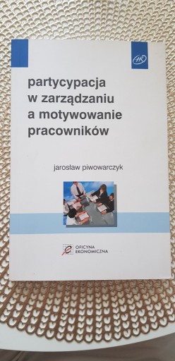 Zdjęcie oferty: Partycypacja w zarządzaniu Piwowarczk UEK Krakó