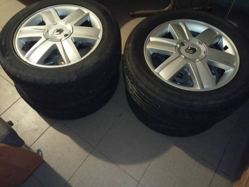 Zdjęcie oferty: 16`Felgi aluminiowe z oponami RENAULT SCENIC II