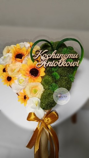 Zdjęcie oferty: Serce na nagrobek dziecięcy - dla małego 