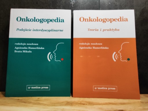 Zdjęcie oferty: A. Hamerlińska. Onkologopedia. ZESTAW 2 książek!