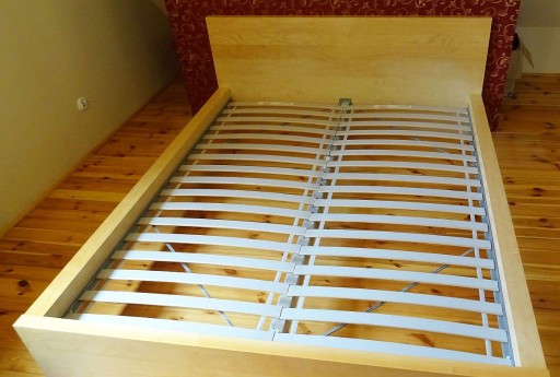 Zdjęcie oferty: Rama łóżka 160x200 Ikea Malm okleina brzozowa