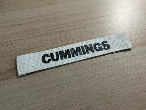 Zdjęcie oferty: Naszywka - US Army - Name Tape "Cummings"