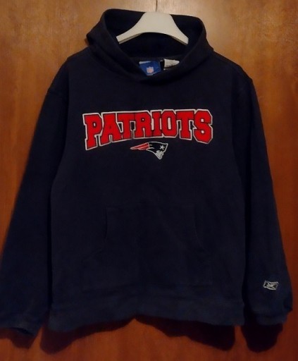 Zdjęcie oferty: BLUZA Z KAPTUREM REEBOK GRANATOWA PATRIOTS