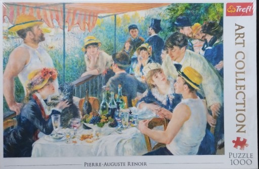 Zdjęcie oferty: Puzzle 1000 elementów Renoir Śniadanie Trefl