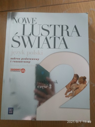 Zdjęcie oferty: NOWE LUSTRA ŚWIATA 2 j.polski zakr. podst rozszerz