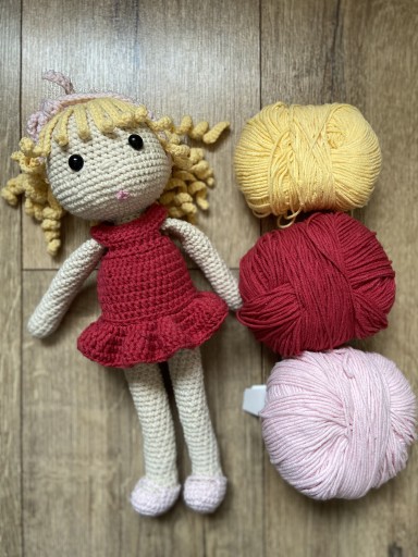 Zdjęcie oferty: Lalka Hania Amigurumi handamde rękodzieło