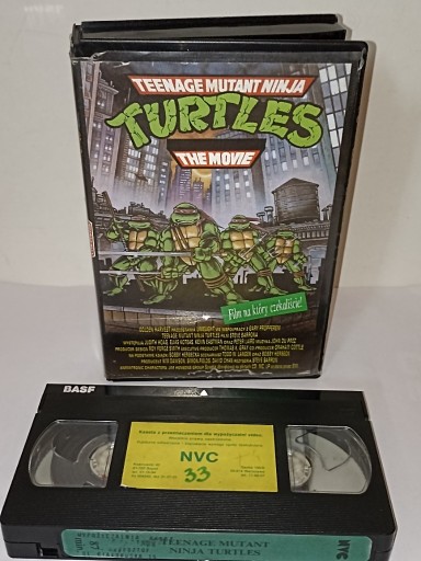 Zdjęcie oferty: Wojownicze żółwie Ninja. The Movie VHS UNIKAT NVC