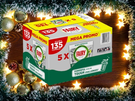 Zdjęcie oferty: KAPSUŁKI DO ZMYWARKI FAIRY PLATINUM 135 SZTUK