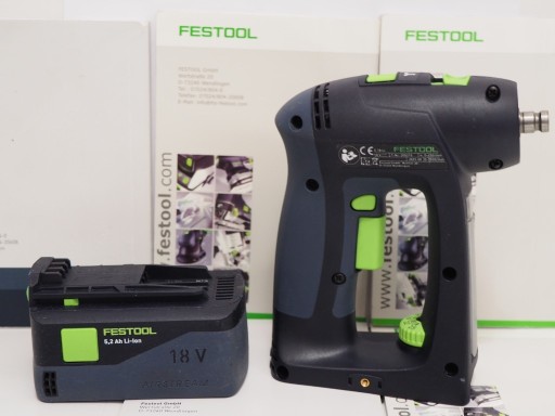 Zdjęcie oferty: FESTOOL C18 wkretarka +akumulator 18v 5,2Ah bity